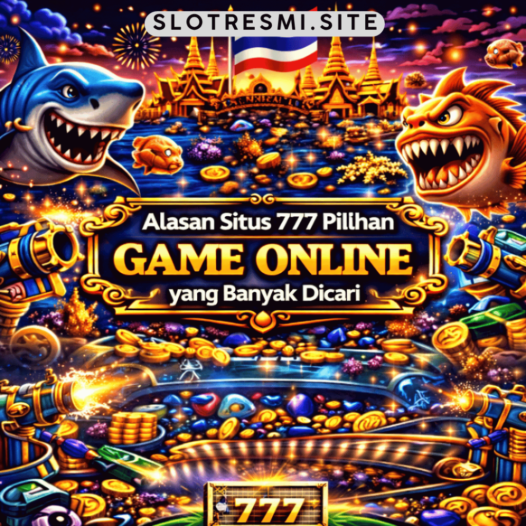 Alasan Situs 777 Pilihan Game Online yang Banyak Dicari